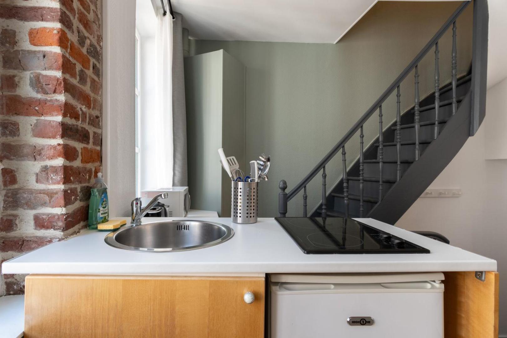 Apartament Lille Grand Place - Comfortable For 3 Pers Zewnętrze zdjęcie