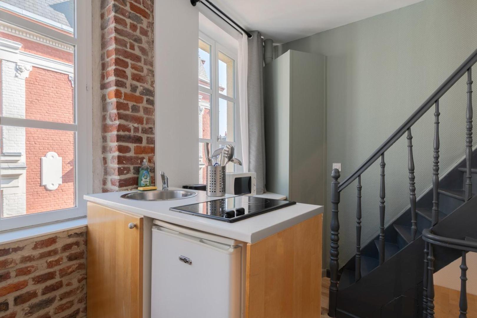 Apartament Lille Grand Place - Comfortable For 3 Pers Zewnętrze zdjęcie