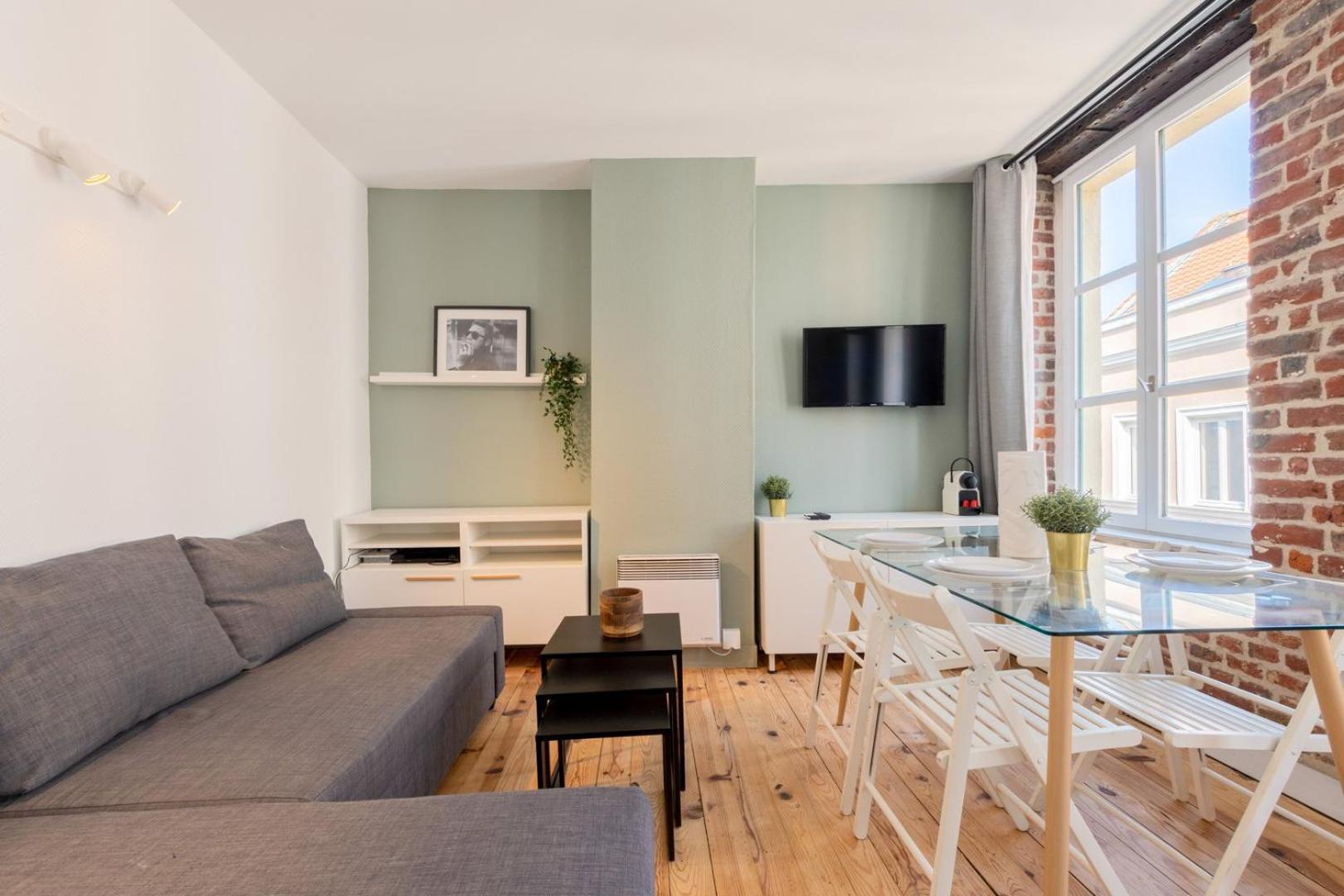 Apartament Lille Grand Place - Comfortable For 3 Pers Zewnętrze zdjęcie