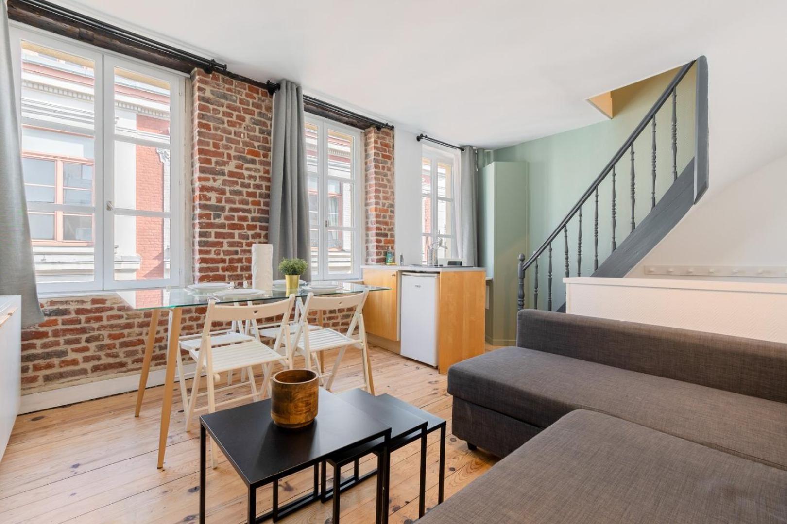 Apartament Lille Grand Place - Comfortable For 3 Pers Zewnętrze zdjęcie