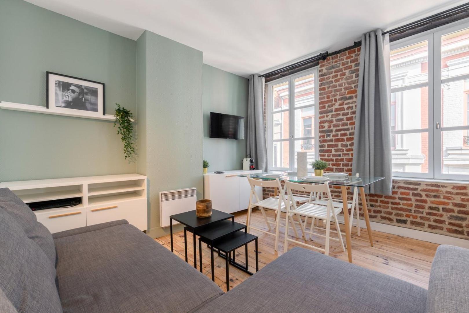 Apartament Lille Grand Place - Comfortable For 3 Pers Zewnętrze zdjęcie