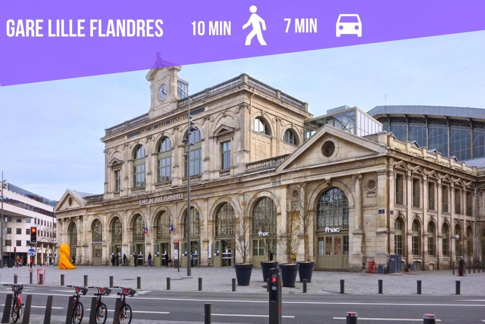 Apartament Lille Grand Place - Comfortable For 3 Pers Zewnętrze zdjęcie